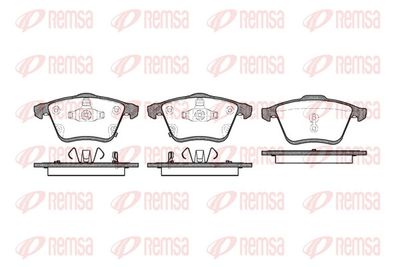 Brake Pad Set, disc brake REMSA 1182.02