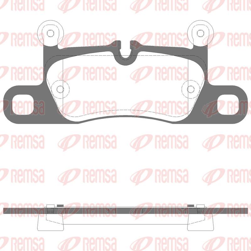 REMSA 1379.15 Brake Pad Set, disc brake