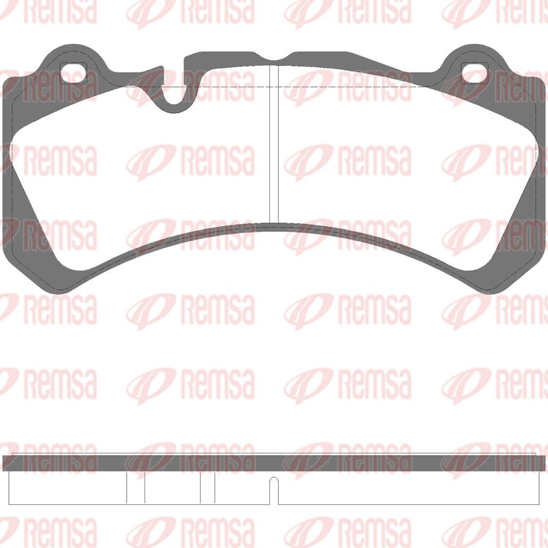 REMSA 1502.00 Brake Pad Set, disc brake