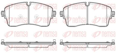Brake Pad Set, disc brake REMSA 1815.00