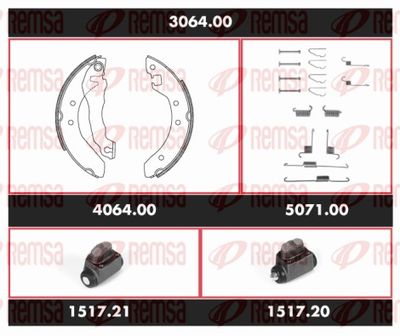 Brake Kit, drum brake REMSA 3064.00