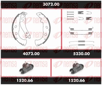 Brake Kit, drum brake REMSA 3072.00