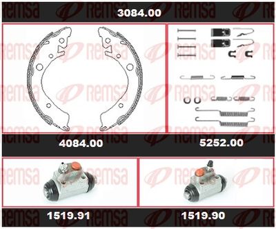 Brake Kit, drum brake REMSA 3084.00