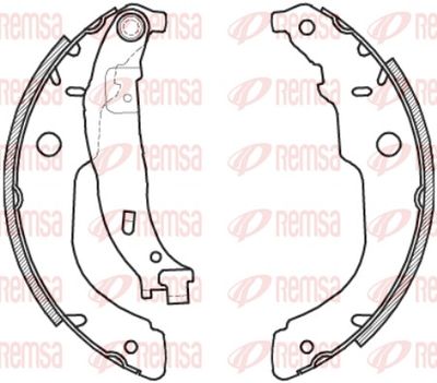 Brake Shoe REMSA 4212.00