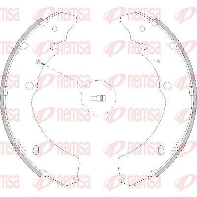 Brake Shoe REMSA 4216.00