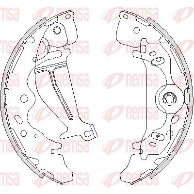 Brake Shoe REMSA 4219.00