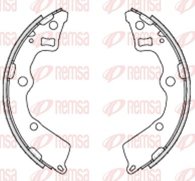 Brake Shoe REMSA 4225.00