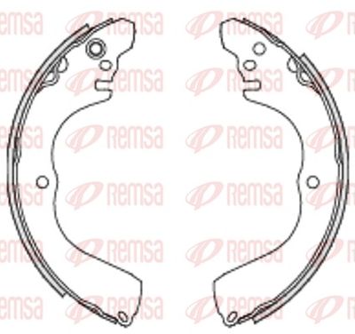 Brake Shoe REMSA 4233.00