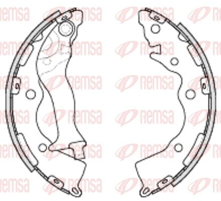 REMSA 4234.00 Brake Shoe