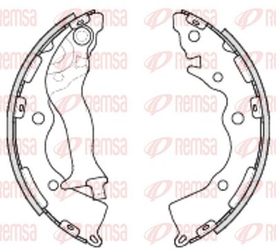 Brake Shoe REMSA 4234.00