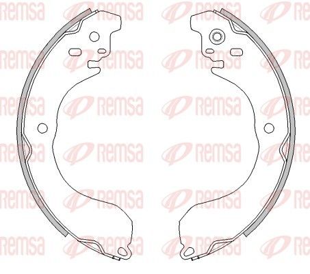 REMSA 4265.01 Brake Shoe