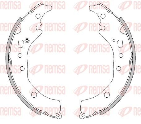REMSA 4292.00 Brake Shoe