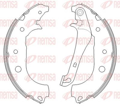Brake Shoe REMSA 4295.00