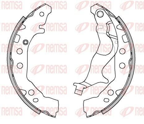 REMSA 4452.00 Brake Shoe