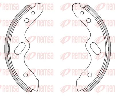 Brake Shoe REMSA 4475.00