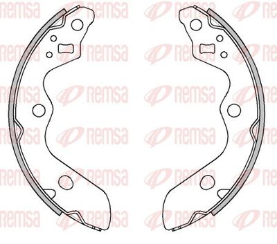 Brake Shoe REMSA 4526.00