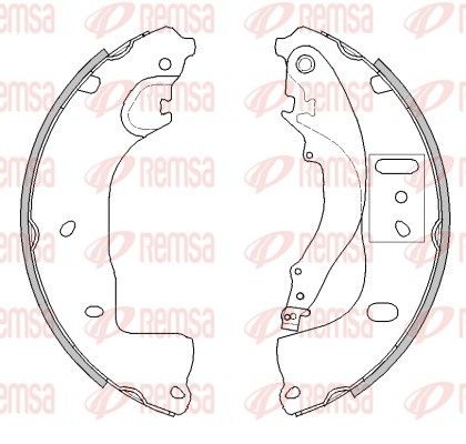 REMSA 4539.00 Brake Shoe