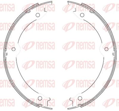 Brake Shoe, parking brake REMSA 4620.00