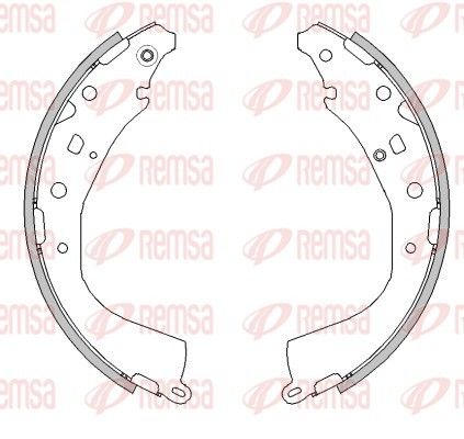 REMSA 4623.00 Brake Shoe