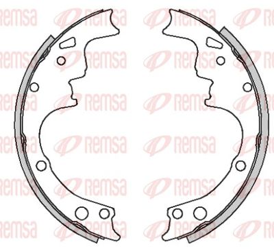 Brake Shoe REMSA 4638.00
