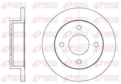Brake Disc REMSA 6013.00