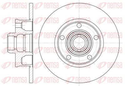Brake Disc REMSA 6025.00