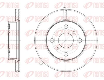 Brake Disc REMSA 6026.10