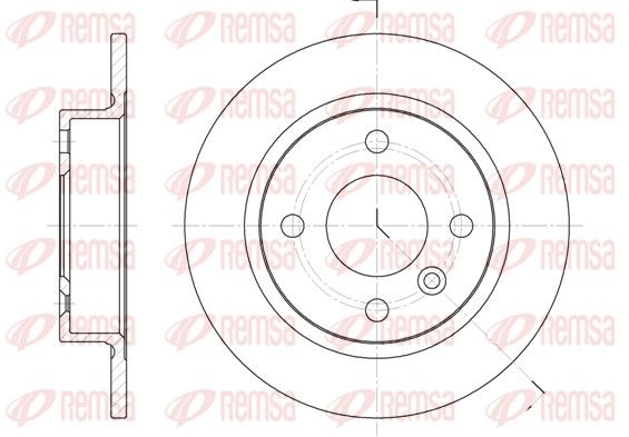 REMSA 6032.00 Brake Disc