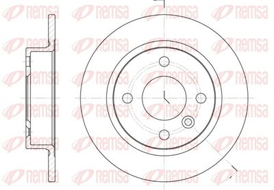 Brake Disc REMSA 6032.00