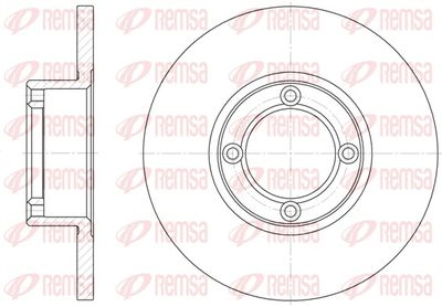 Brake Disc REMSA 6037.00
