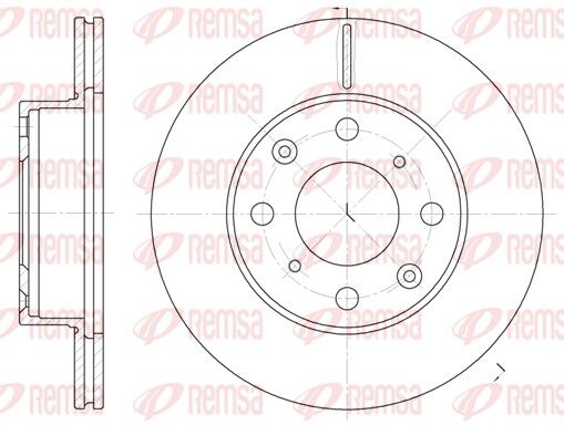 REMSA 6038.10 Brake Disc