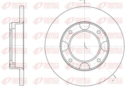 Brake Disc REMSA 6039.00