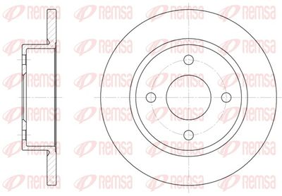 Brake Disc REMSA 6047.00