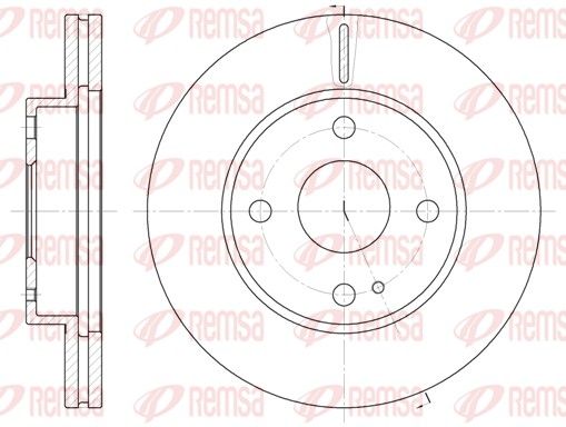 REMSA 6056.10 Brake Disc