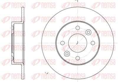 Brake Disc REMSA 6066.00