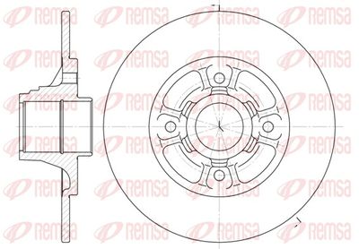 Brake Disc REMSA 6073.00