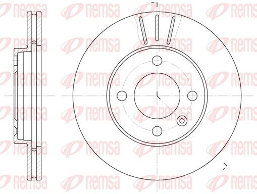 REMSA 6084.10 Brake Disc