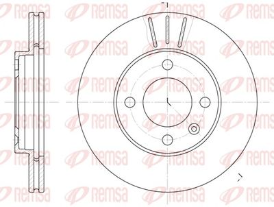 Brake Disc REMSA 6084.10