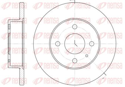 Brake Disc REMSA 6090.00