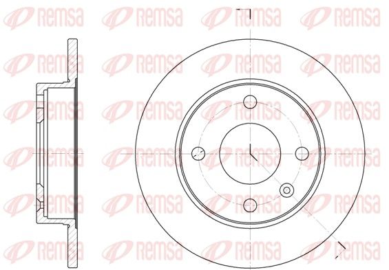 REMSA 6094.00 Brake Disc
