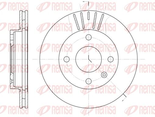 REMSA 6096.10 Brake Disc