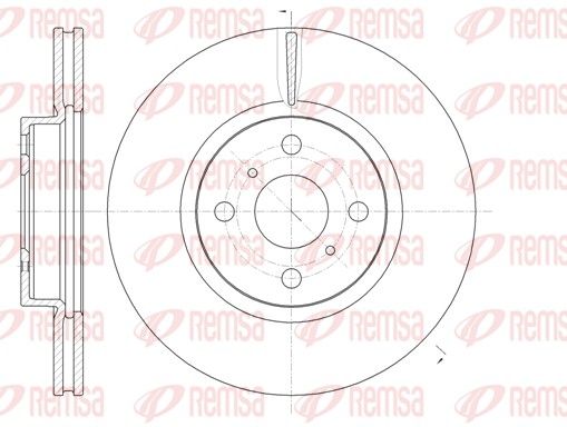 REMSA 61006.10 Brake Disc
