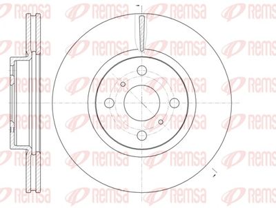 Brake Disc REMSA 61006.10
