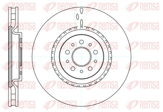 REMSA 61010.10 Brake Disc