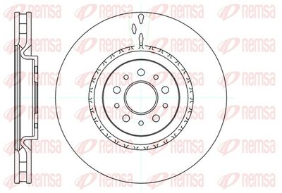 Brake Disc REMSA 61010.10