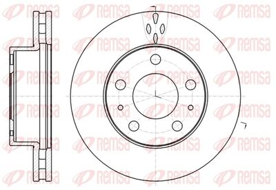 Brake Disc REMSA 61016.10