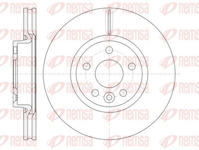 Brake Disc REMSA 61019.10
