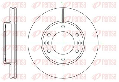 Brake Disc REMSA 61026.10