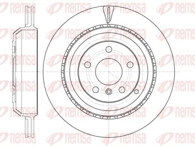 Brake Disc REMSA 61031.10