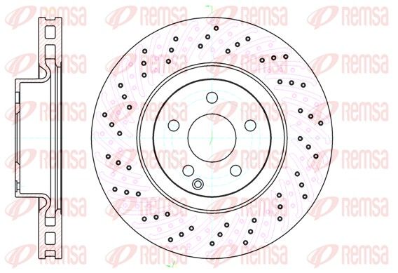 REMSA 61032.10 Brake Disc